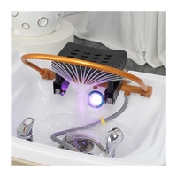 Salon de beauté shampooing lit accessoires tête spa circulation d'eau et vapeur équipement de physiothérapie