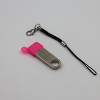 Nueva cubierta impermeable a prueba de polvo de silicona colorida para memoria USB tapa antipolvo con correa