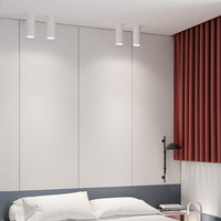 Spot lumineux LED en Tube Long moderne et populaire, montage en Surface, idéal pour un salon, 1 unité