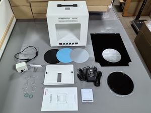 กล่องถ่ายภาพเครื่องประดับ SANOTO TB20 TB30 กล่องไฟสตูดิโอถ่ายภาพ พร้อมแท่นหมุนในตัว และที่วางสร้อยคอสำหรับเครื่องประดับ - Product Image 6