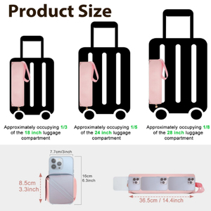 Sac de voyage pour outils capillaires résistants à la chaleur avec tapis chauffant, étui de rangement étanche pour fer à friser et <span class=keywords><strong>lisseur</strong></span> - Product Image 5