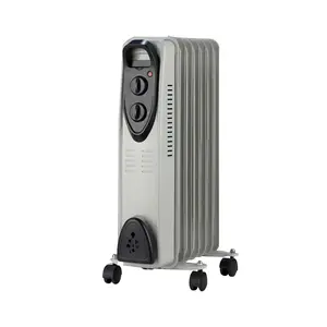 Household 595*125*580cm 13 Fin 2500w Room Filled Radiator Oil Heater With Indicator Lights