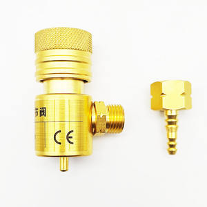 Válvula Redutora de Pressão de Gás para Tocha de Soldagem <span class=keywords><strong>MAPP</strong></span> Conexão Ativa Pagoda 4-6mm Válvula Reguladora de Pressão em Cobre - Product Image 5