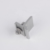 Système de fixation solaire en aluminium en gros : Serre-câble et connecteur de rail pour support solaire, montage de modules photovoltaïques sur toit ou au sol