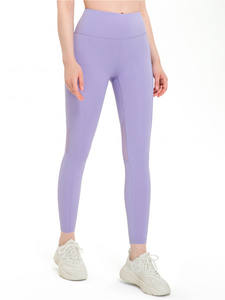 Leggings de Yoga Sólidos, Transpirables, de Cintura Alta, Elásticos, Ropa Deportiva para Mujer, Pantalones Ligeros para Entrenamiento - Product Image 5