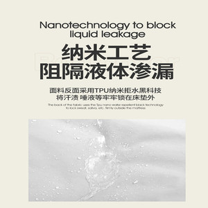 ผ้าคลุมกันฝุ่นสำหรับเตียงกันฝุ่นกันน้ำได้ตามต้องการผ้าคลุมที่นอนสำหรับป้องกัน - Product Image 5