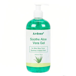 Gel d'aloe vera pur biologique OEM pour le soin de la peau du visage, tous types de peau, hydratant apaisant à l'aloe vera, crème apaisante à l'aloe vera, gel d'aloe vera - Product Image 3
