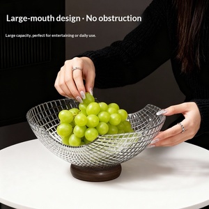 <span class=keywords><strong>Assiette</strong></span> à fruits en <span class=keywords><strong>plastique</strong></span> pour le <span class=keywords><strong>Nouvel</strong></span> <span class=keywords><strong>An</strong></span> chinois, usage domestique, table basse, design de luxe léger, aspect haut de gamme, motif uni - Product Image 3