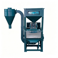 Décortiqueuse de riz agricole diesel/électrique à basse température, avec séparateur amélioré en acier au manganèse, faible taux de bris, économe en énergie et stable pour le traitement