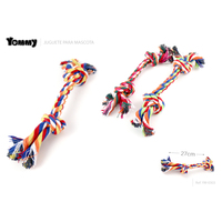 Juguete de Cuerda de Algodón Ecológico de 27 cm para Perros, Peluche Interactivo Moderno y Duradero para Entrenamiento, con Bolsa
