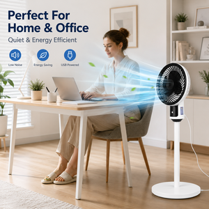 <b>Standing</b> <b>Fan</b> Three Gear Wind Speed Pure Copper Strong Air Circulating for Home Hotel Office New Air Circulation <b>Fan</b> Electricity - Product Image 6