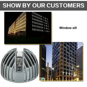 Lampe d'extérieur à LED imperméable conforme à la norme IP65, sur trois côtés, lumière blanche ou jaune, luminaire <span class=keywords><strong>de</strong></span> projection, éclairage d'extérieur, idéal pour un hôtel, 12/10W - Product Image 3