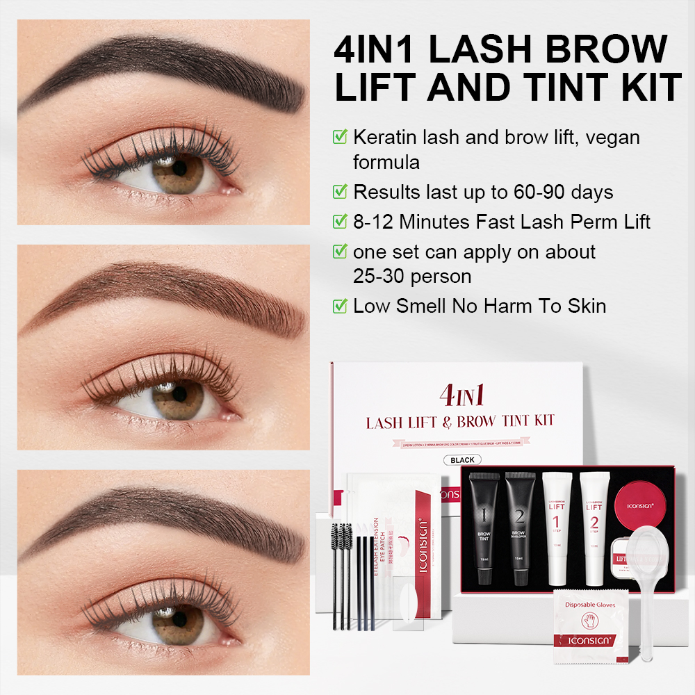 4in1 Lash Brow Lift et Tint Kit IK24003
