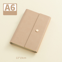 Classeur de luxe a7 journal 100 classeur d'enveloppes en gros en cuir PU avec planificateur de budget de boîte