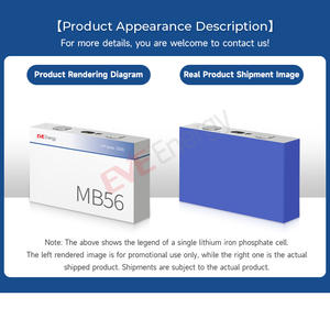 EVE MB56 Lifepo4 3.2V 314ah 628Ah Lifepo4 グレードA バッテリーセル 太陽光発電システム用Lifepo4バッテリー - Product Image 6