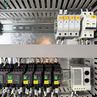 Boîtier de commande de vanne solénoïde multi-circuits, armoire électrique d'automatisation directe usine pour système de rétrolavage de filtre d'installation hydraulique