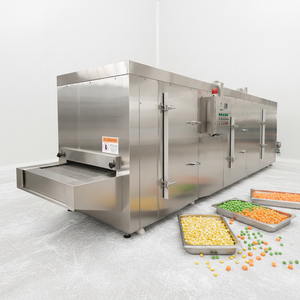 Máquina de Congelación Rápida para Vegetales Mixtos Congelados, Frijoles Verdes IQ, Maíz, Nueces y Zanahorias Congeladas - Product Image 1