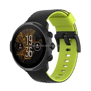 Handodo Suunto7 공식 같은 고무 스트랩 Suunto 9baro/spartan 스포츠 2 색 스트랩