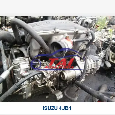 Motor usado original de Japón 4HE1 4HF1 4HG1 4HK1 4JB1 4JB1T con buenas condiciones