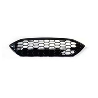 Calandre avant de voiture en acier inoxydable, Grille noire modifiée RS MD STLine, pièces de rechange accessoires pour Ford Focus 2019 — 2021