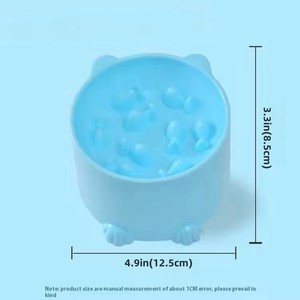 HOMEPLANET-Comedero lento para mascotas, cuenco de alimentación lenta para gatos, protección del cuello - Product Image 6