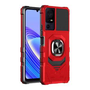 Vente chaude Béquille Anneau Titulaire Antichoc Armure Téléphone Cas pour <span class=keywords><strong>TCL</strong></span> <span class=keywords><strong>40SE</strong></span> - Product Image 4