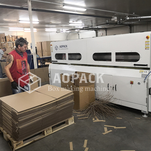 Aopack – commandes éparpillées, boîtes à carton de faible à moyen Volume, Machine de fabrication de boîtes à court débit - Product Image 3
