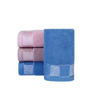 Toallas de Hotel de Lujo Antimicrobianas, 100% Algodón Orgánico, Tejido de Rizo, Borde Satinado, Rectangulares, para Uso Doméstico, para Adultos, para Manos y Cara, Venta al Por Mayor - Product Image 1