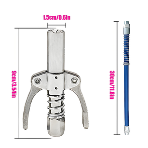 Acoplador de Pistola de Engrase OEM de Acero Resistente con Bloqueo Fuerte de 10000 PSI y Liberación Rápida - Product Image 5