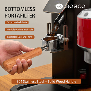 مقبض فلتر القهوة التجاري BOSCO BC-6013-51 مقاس 51 مم من الفولاذ المقاوم للصدأ 304 محمول ومناسب لماكينات الإسبريسو - Product Image 6
