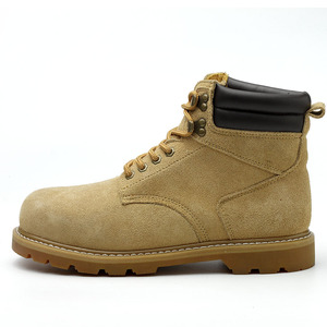 Bottes de sécurité en daim antidérapantes, chaussures de travail à la mode, en daim, avec des ciseaux, antidérapantes, pour équipements de bâtiment - Product Image 2