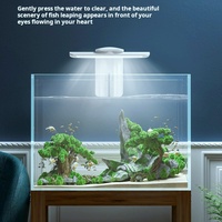 Lampe LED à clip pour aquarium, spectre complet, étanche, rotative, pour aquarium planté, croissance des plantes aquatiques