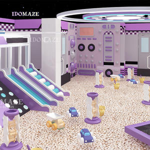 Parc d'attractions pour enfants <span class=keywords><strong>jeu</strong></span> <span class=keywords><strong>de</strong></span> rôle souple en plastique interactif équipement <span class=keywords><strong>de</strong></span> terrain <span class=keywords><strong>de</strong></span> <span class=keywords><strong>jeu</strong></span> intérieur bac à sable - Product Image 4