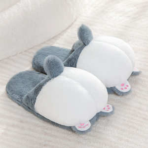Zapatillas de casa informales con animales de peluche, bonitas pantuflas de perro, corgi ass, venta directa de fábrica, 2022 - Product Image 3