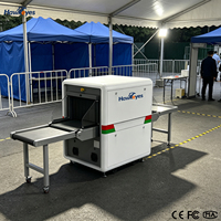 Scanner stationario per bagagli a raggi X,tunnel sur mesure 650 × 500 mm, imagerie double énergie pour établissements publics