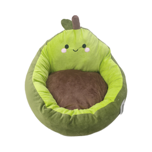 MEIweipet Einzigartiges kuschel iges Micro Plüsch Green Pears Shape Hunde bett - Product Image 1