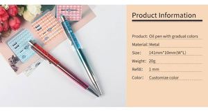Nuevo diseño de bola de metal bolígrafo logotipo personalizado pluma de cristal bolígrafo para boda figt - Product Image 6