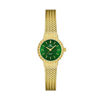 Jam Tangan Wanita BS-FA1721 Model Terbaru Laris Manis dengan Desain Retro Sederhana Warna Emas Ukuran Kecil