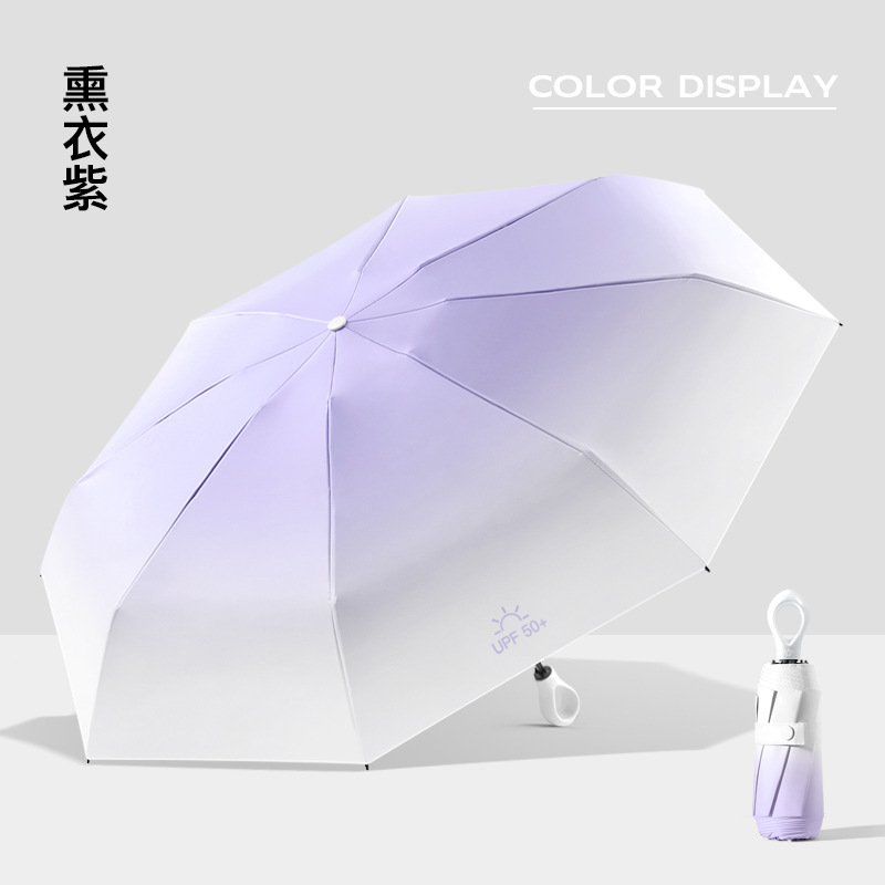 Manico a cuore sfumato a 8 ossa viola lavanda