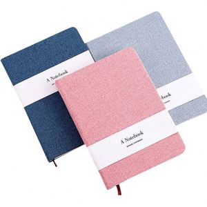 Promotion A6 Paper Planner Hardcover Customizable Composition 80 Leaves Journal PU <b>Notebook</b> for Girls - Product Image 1