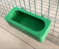 Nouveau vert en plastique caille colombe volaille mangeoire à oiseaux Pigeons accrocher la boîte à nourriture pour l'agriculture