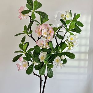 Flores Artificiales de Pittosporum, Flores de Seda Blancas y Rosas de Alta Simulación para Decoración del Hogar y Accesorios de Boda - Product Image 4