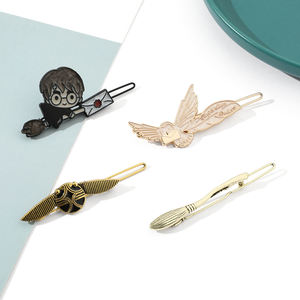 थोक प्यारा मोबाइल फोनों के लिए Hairclip धातु बाल के लिये कांटा लड़की की साफ़ा मोती कार्टून सुंदर बाल सामान महिलाओं के लिए उपहार - Product Image 1