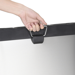 SY nhà khách sạn 45/60L đạp kim loại thép không gỉ trong nhà/ngoài trời lưu trữ Thùng rác tái chế bin với 3 ngăn - Product Image 4