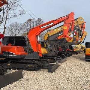 Pompe à engrenages de faible durée de travail de la mini-pelle DOOSAN d'occasion à haute efficacité capacité de 6 tonnes DX60/DX55/DX140/DX150W - Product Image 2