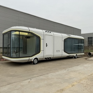Mini Casa Modulare Prefabbricata Tipo Capsula Spaziale con Cucina e Bagno per Hotel, Cabine e Resort - Product Image 1