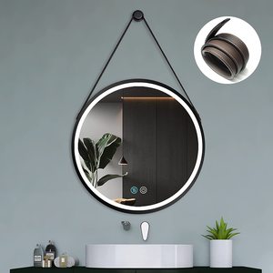 Bán buôn 22*22 inch hiện đại vuông <span class=keywords><strong>LED</strong></span> trang trí gương phòng tắm với cảm biến chuyển đổi cho khách sạn căn hộ và tiệm - Product Image 2