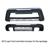 Para Sportage 08-10 13-14 2011 2012 año parachoques delantero parachoques trasero Bull Bar accesorios de coche plástico ABS