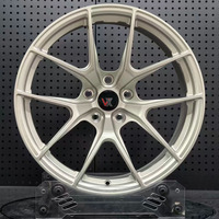 Jantes en alliage d'aluminium forgé monobloc VeroX VS-5RS Style Argent 18-24 pouces 5x112/114.3/120 Neuves pour Mercedes Audi Voitures de sport