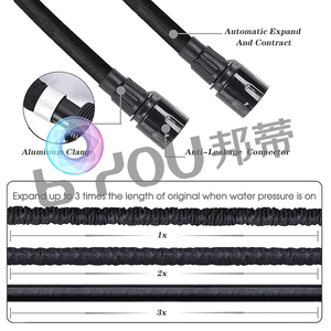 Linh hoạt mở rộng ma thuật nước vườn <span class=keywords><strong>Hose</strong></span> tùy chỉnh 25ft 50ft 75ft 100ft cho rửa xe, vườn, sân, bãi cỏ, Patio - Product Image 3
